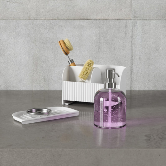 Sink Caddy with Soap Pump